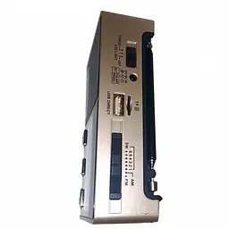 Радіо приймач на акумуляторі колонка з радіо та ліхтариком FM USB MicroSD Golon RX-8866 - мініатюра 2