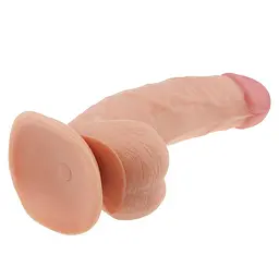 Фалоімітатор Lovetoy The Ultra Soft Dude 21 см тілесний - мініатюра 7