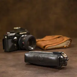 Шкіряна ключниця GRANDE PELLE 13х3х5 см acs0025817 - мініатюра 6