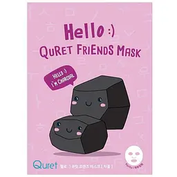 Маска для обличчя Quret Hello Friends очищуюча 25 г