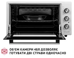 Електрична піч Perfelli Trimo 48 White - мініатюра 7
