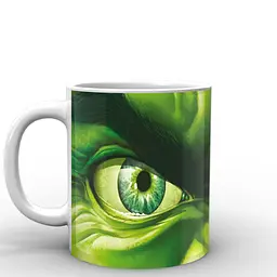 Кухоль GeekLand Халк Hulk око HU.02.013 330 мл білий - мініатюра 2