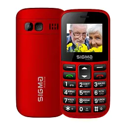 Мобільний телефон Sigma Comfort 50 EASY TYPE-C Red (4827798585221)