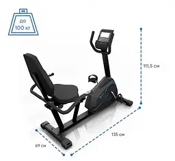 Велотренажер Capital Sports Evo Air Pro з 24 рівнями (10032726) - мініатюра 6