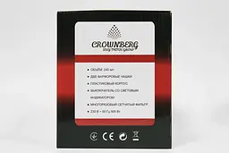 Кавомашина краплинна Crownberg CB-1568 з двома чашками - мініатюра 4
