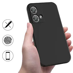 Силіконовий чохол BeCover для Motorola Edge 40 Neo Black (710545) - мініатюра 3