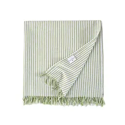 Рушник Lotus Home Pestemal - Argosa stripe 85x175 green зелений - мініатюра 2