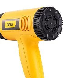 Фен будівельний електричний 2000 (Вт) Deli EDL391201 - мініатюра 5