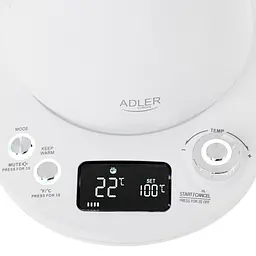 Металевий чайник Adler AD 1349w - мініатюра 5