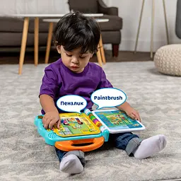 Розвивальна іграшка VTech Англо-український словничок 100 слів про цікаві місця (80-613076) - мініатюра 5