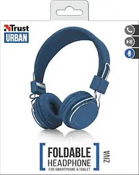 Навушники Trust Ziva On-Ear Mic Blue (21823_Trust) - мініатюра 6