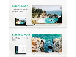 Кабель UGREEN DP102 DisplayPort to DisplayPort 4K 3D V1.2 3m Black (10212) - мініатюра 4