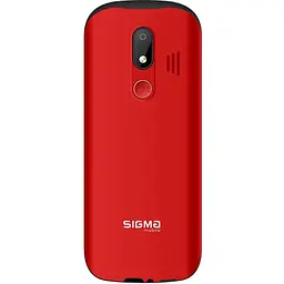 Телефон кнопковий Sigma mobile Comfort 50 Optima TYPE-C червоний - мініатюра 2
