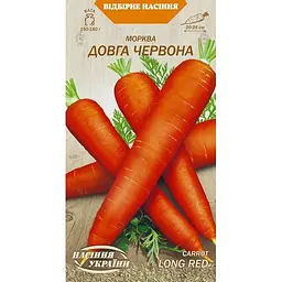 Насіння моркви Насіння України Довга Червона 2 г (591800)