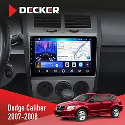 Штатна магнітола Dodge Caliber 2007-2008 Decker D10-006 4x64, 4G Decker (НФ-00009735) - мініатюра 2