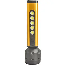 Ліхтар акумуляторний ручний Gold Silver GS-220 9343 5 Вт золотистий