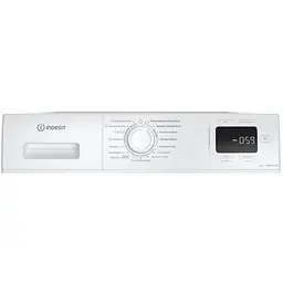 Пральна машина Indesit фронтальна, 6кг, 1000, A+++, 44.6см, дисплей, пара, інвертор, білий - мініатюра 4