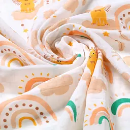 Пелюшки муслінові бавовняні BabyOno кремові 70х70 см 3 шт. (348/08) - мініатюра 3