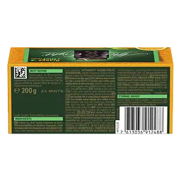 Шоколад чорний After Eight в коробці з м'ятною начинкою зі смаком апельсина 200 г - мініатюра 3