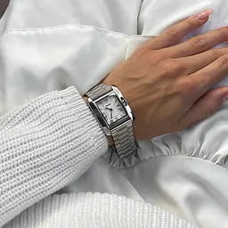 Наручний годинник жіночий Skmei 1284 Silver, 1284SI (17115) - мініатюра 5