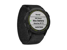 Смарт-годинник Garmin Enduro Carbon Gray Titanium with Black UltraFit Nylon Strap (010-02408-01/11) - мініатюра 2
