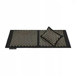 Килимок акупунктурний 4FIZJO Eco Mat Аплікатор Кузнєцова з подушкою 130 x 50 см Black/Gold 4FJ0291 (P-5907739313591) - мініатюра 5