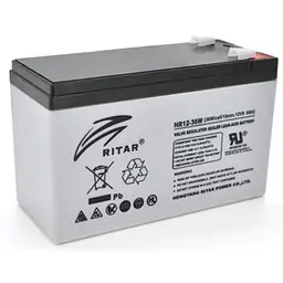 Батарея до ДБЖ Ritar (HR1236W), 12V-9.0Ah (HR1236W)