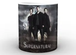 Кружка GeekLand Надприродне Supernatural Сем Дін Кастіель SN.02.014 - мініатюра 2
