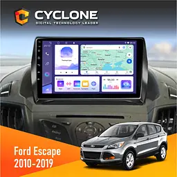 Штатна магнітола Ford Escape 2012-2019 Cyclone C9-011 4x64, DSP Cyclone (НФ-00006959)