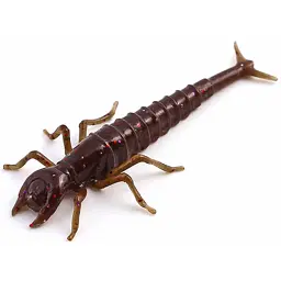 Силікон FishUP Diving Bug 2" (8шт) #050 - Green Pumpkin Brown/Red & Purple