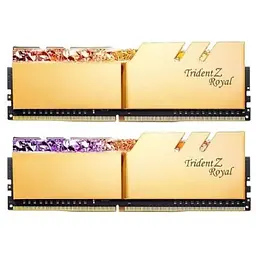 Пам'ять для настільних комп'ютерів G.Skill 32 GB (2x16GB) DDR4 3600 MHz Trident Z Royal (F4-3600C16D-32GTRGC)