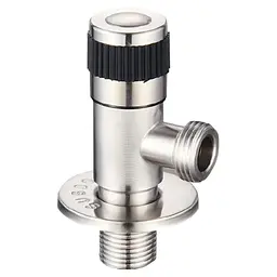 Кран для підключення сантехприладів Mixxus VAL-04-1/2x1/2 з нержавіючої сталі MI6161