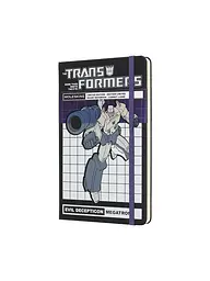 Записник Moleskine Transformers середній, Лінійка Мегатрон (LETFQP060MT)