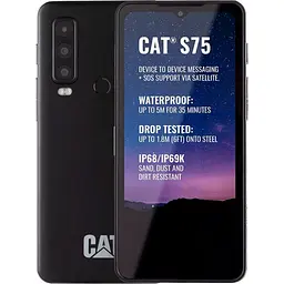 Смартфон Caterpillar CAT S75 6/128GB 5G Black [82779]