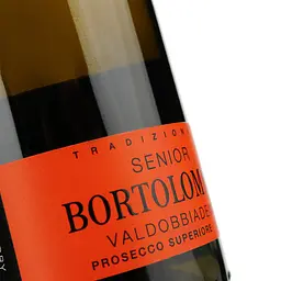 Вино ігристе Bortolomiol Senior Valdobbiadene Prosecco Superiore, біле, екстра-сухе, 11,5%, 0,2 л (Q0726) - мініатюра 3