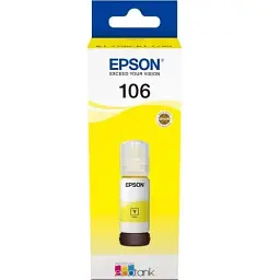 Чорнило Epson 106 Yellow для L7160/L7180, 70 мл (C13T00R440)