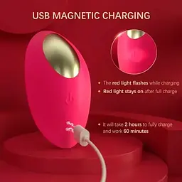 Вакуумний вібратор для клітора з 15 режимами силіконовий USB - мініатюра 5