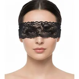 Елегантна ажурна пов'язка для очей One size, K0590-1