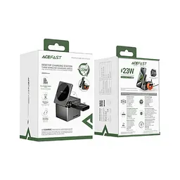 Зарядний пристрій Acefast Wireless QI 3in1 15W E18 Rubik''s (6974316282884) - мініатюра 5