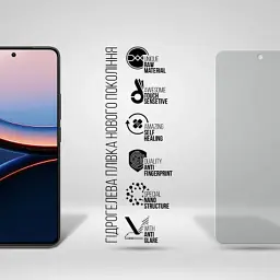 Плівка захисна Armorstandart Matte Xiaomi Poco F7 Ultra (ARM85235) - мініатюра 2
