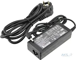 Блок живлення до ноутбука PowerPlant Asus 65W, 19V, 3.42A (4.0x1.35) (AS65F4014) - мініатюра 1