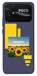 Чохол Demsky Квітуча свобода для Xiaomi Poco C40