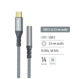 Адаптер USB-C + USB A to RJ45 Ethernet 1000Mbps ColorWay (CW-AD-CRG) - мініатюра 7