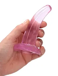 Фалоімітатор - Realrock Dildo 4,5" Pink - мініатюра 3
