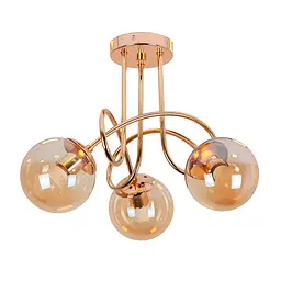 Люстра кульки модерн Levistella 7529903-3 GOLD+BR