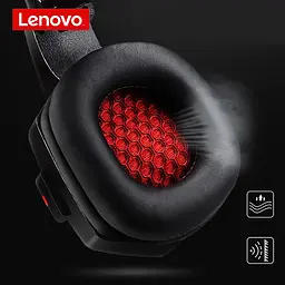 Навушники накладні ігрові Lenovo HU85 чорні - мініатюра 4