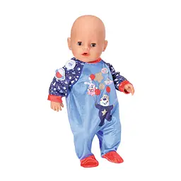 Одяг для ляльки Baby Born Святковий комбінезон синій (831090-2) - мініатюра 3
