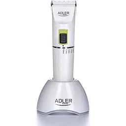Акумуляторна машинка для стрижки 4 насадки Adler AD 2827
