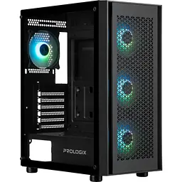 Корпус Prologix Glower GM-07RBA чорний [173427] - мініатюра 2
