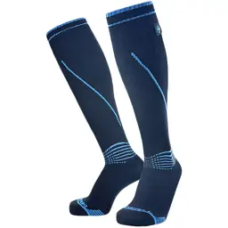 Шкарпетки DexShell Longlite Socks 2.0 M 39-42 black blue - мініатюра 2